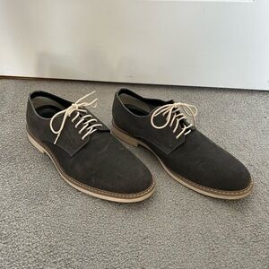 Public Opinion Men's Grey Suede Shoes